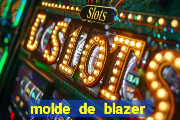 molde de blazer masculino para imprimir